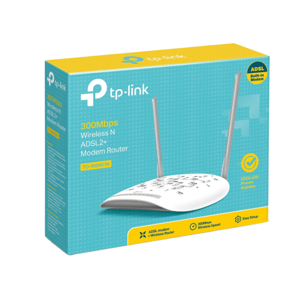 TP-LINK MODEM/ROUTEUR WIFI N300 MBPS TD-W8961N